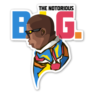 Pegatina de The Notorious B.I.G.