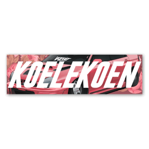 Pegatina del logo de Koelekoen.