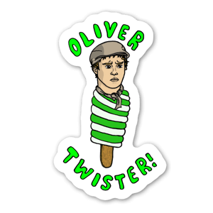 Pegatina de Oliver Twister