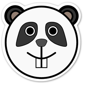 Panda animada