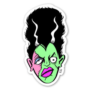 Bobby Freky Lady sticker