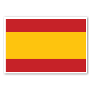 España civil bandera pegatina