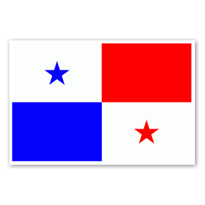 Panama bandera pegatina