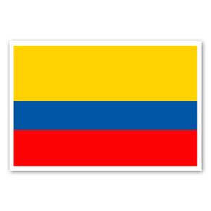 Colombia bandera pegatina